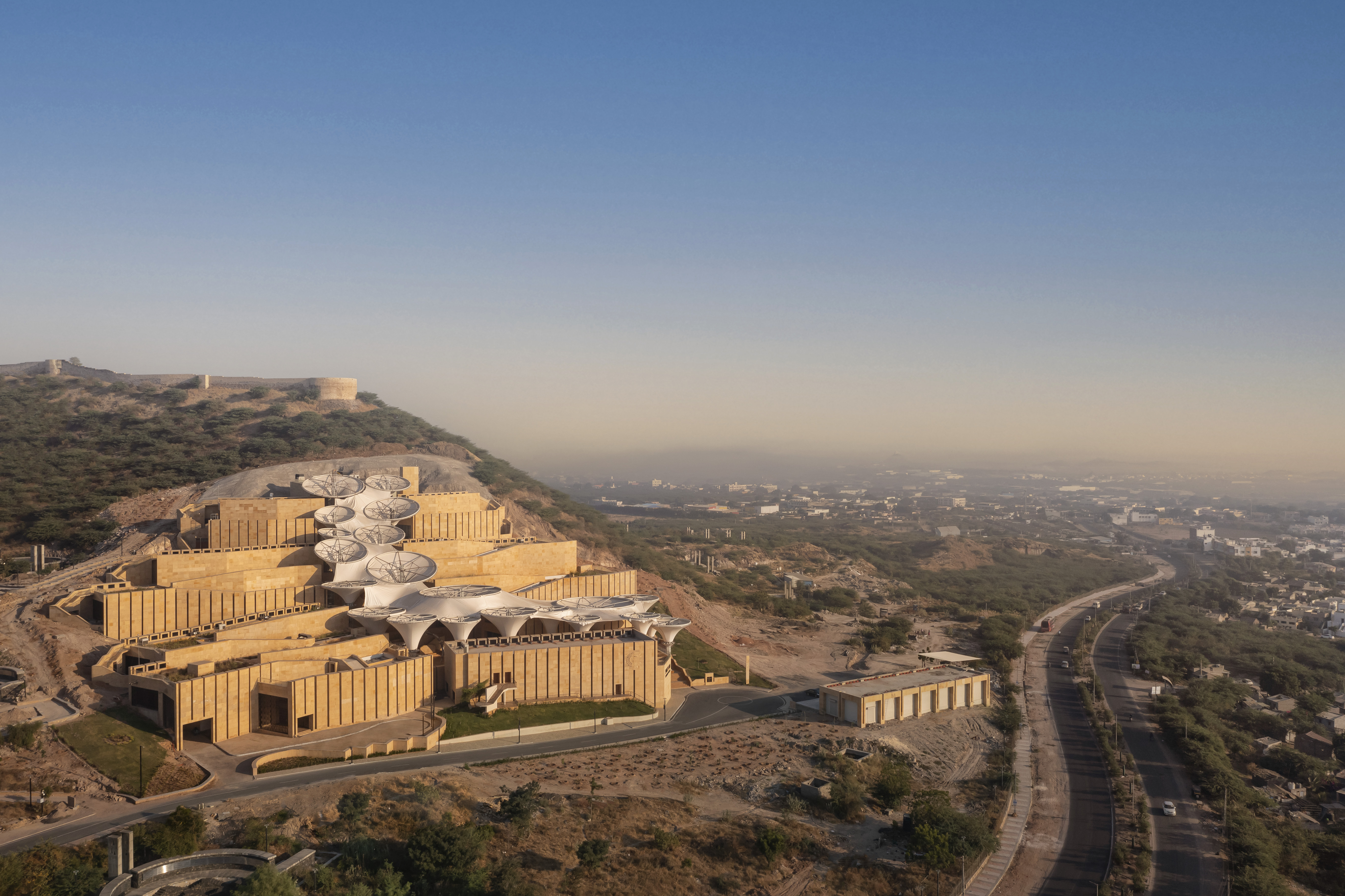 Smritivan aerial view